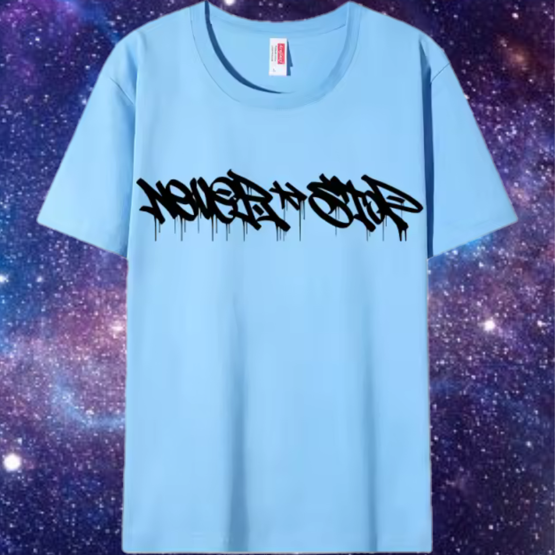 Never Stop Blue T-Shirt