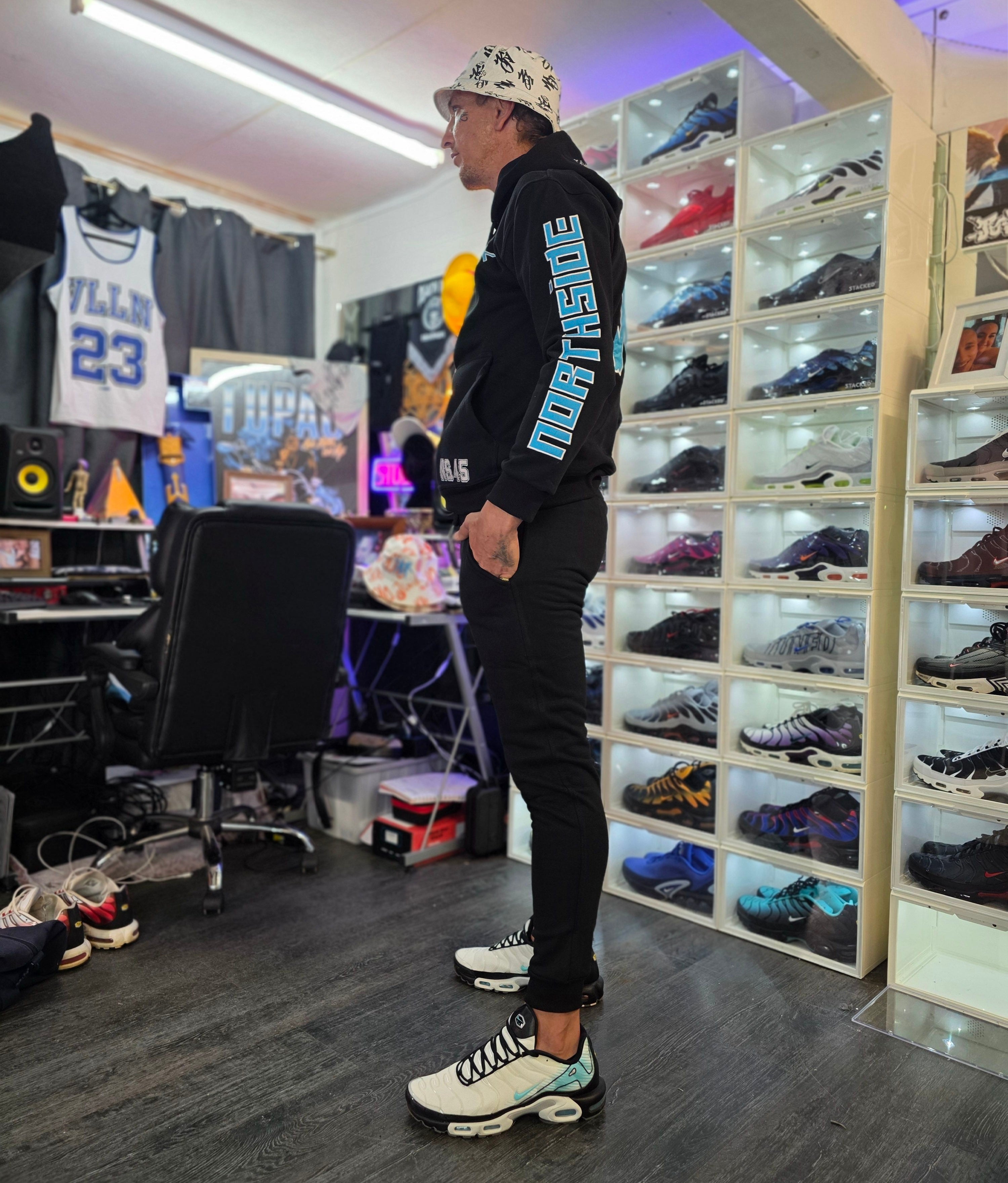 Never Stop Tracksuit BLUE - PREMIUM