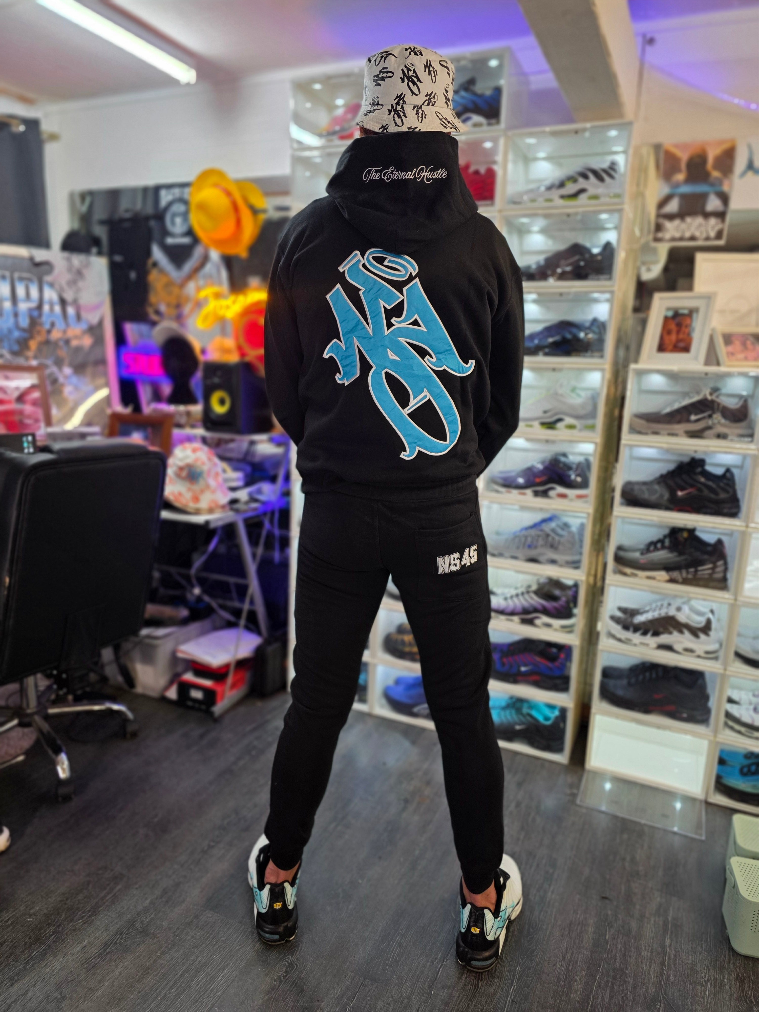 Never Stop Tracksuit BLUE - PREMIUM