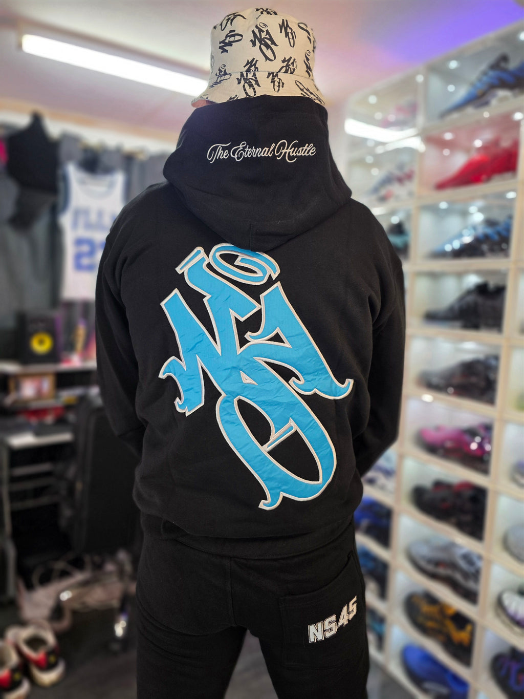 Never Stop Tracksuit BLUE - PREMIUM