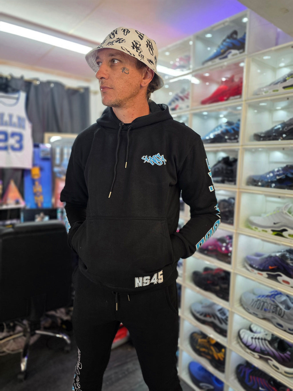 Never Stop Tracksuit BLUE - PREMIUM