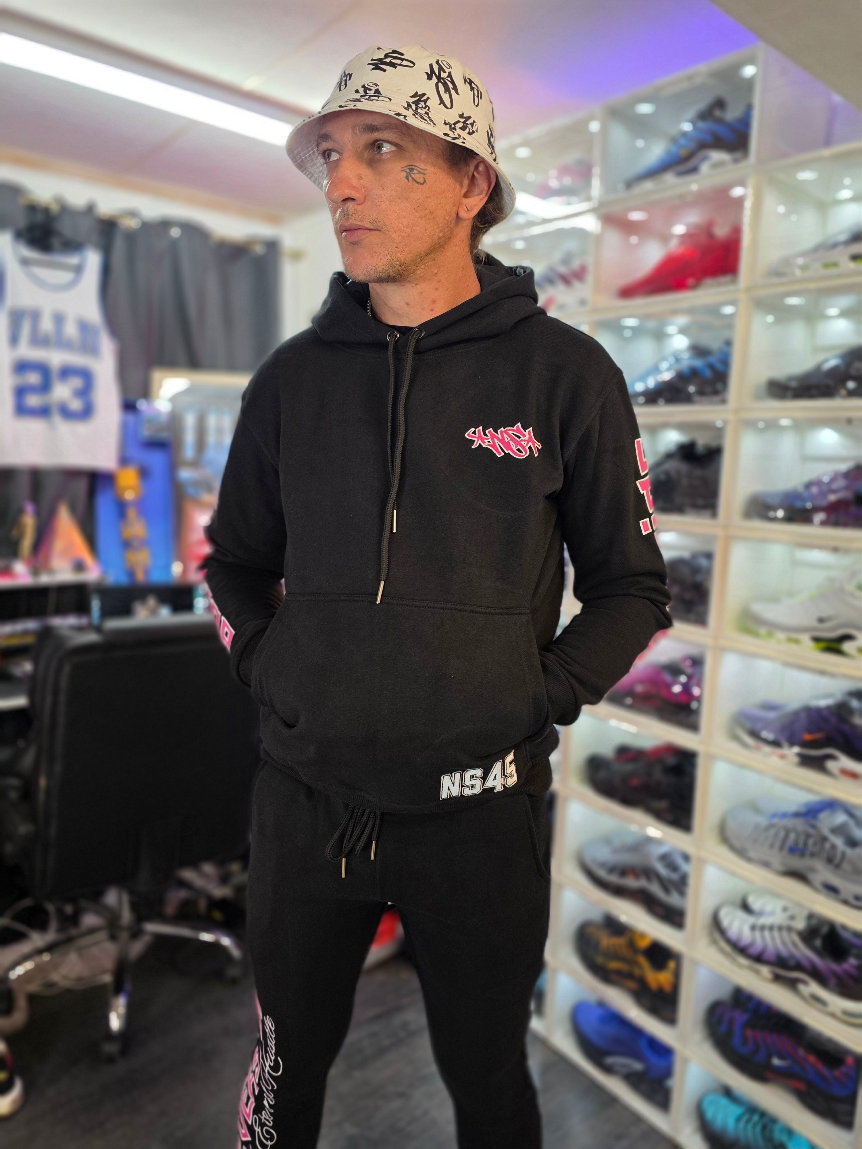 Never Stop Tracksuit PINK - PREMIUM