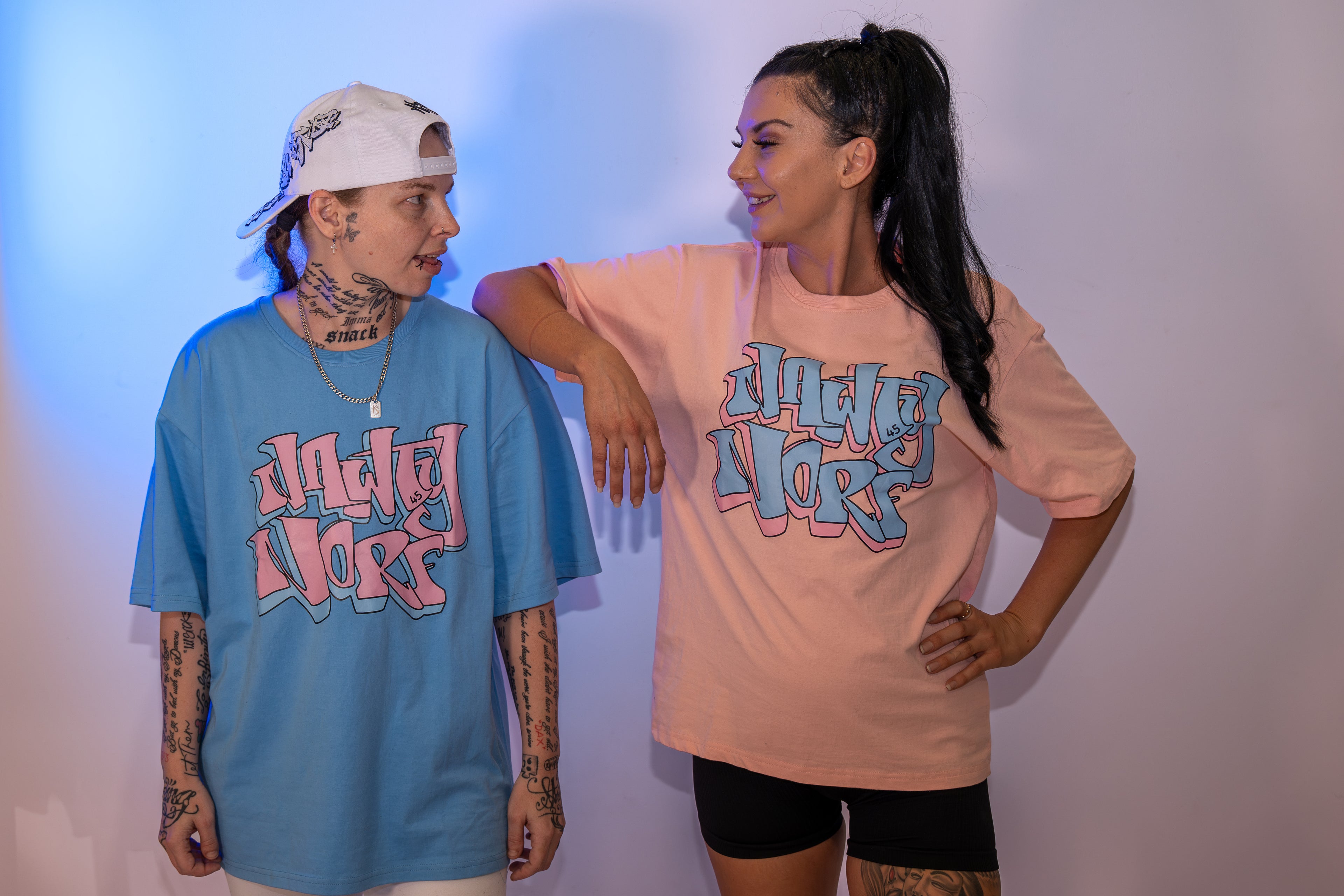 Blue Nawty Norf T-Shirt - PREMIUM