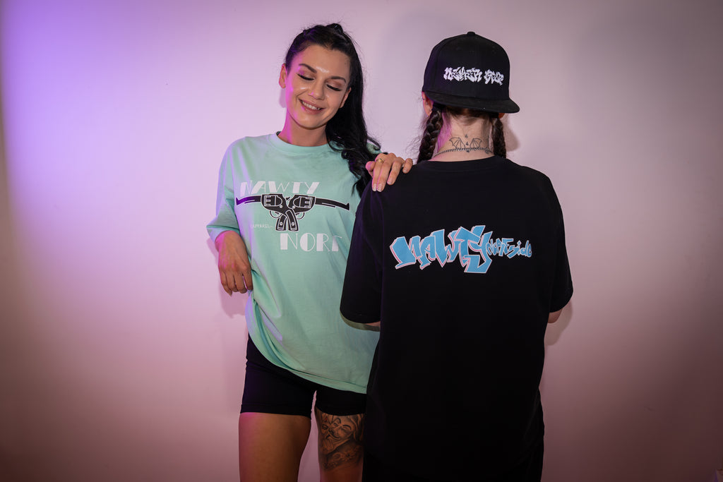 Black Nawty Norfside T-Shirt - ESSENTIALS LINE