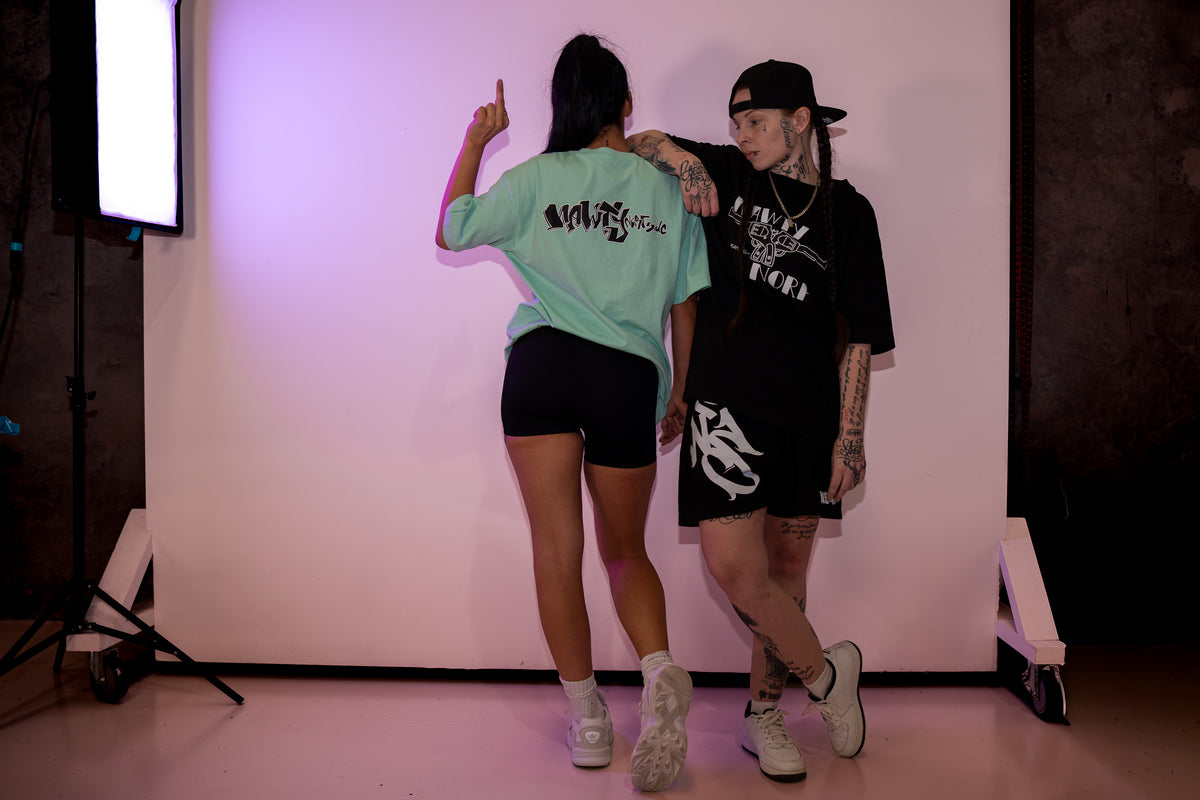 Black Nawty Norfside T-Shirt - ESSENTIALS LINE