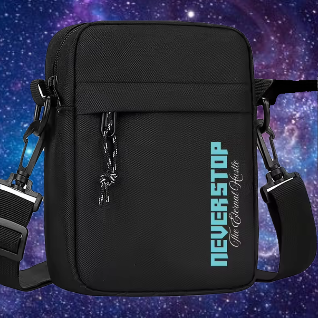 Never Stop Canvas Crossbody Satchel