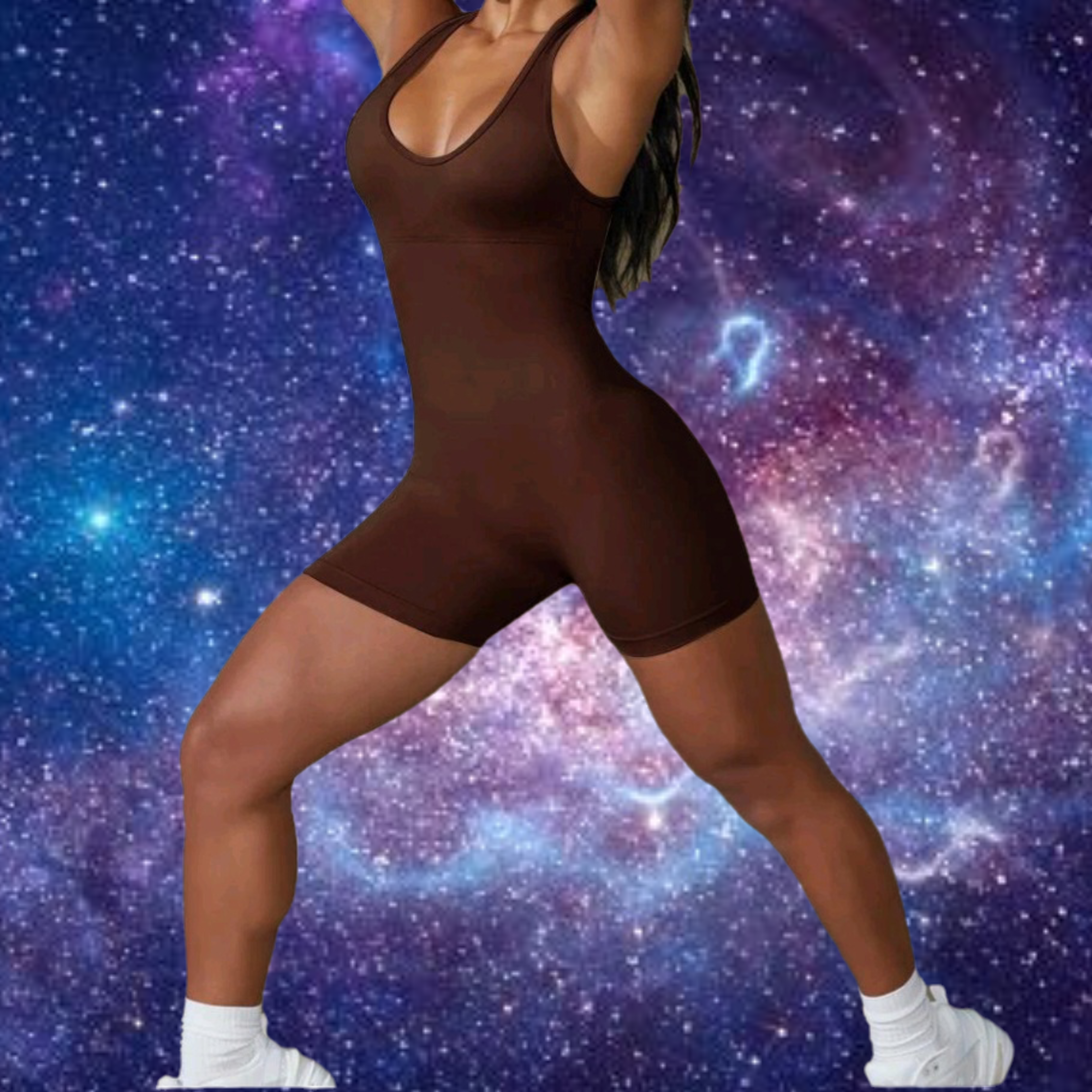 Never Stop Short Yoga Jumpsuit