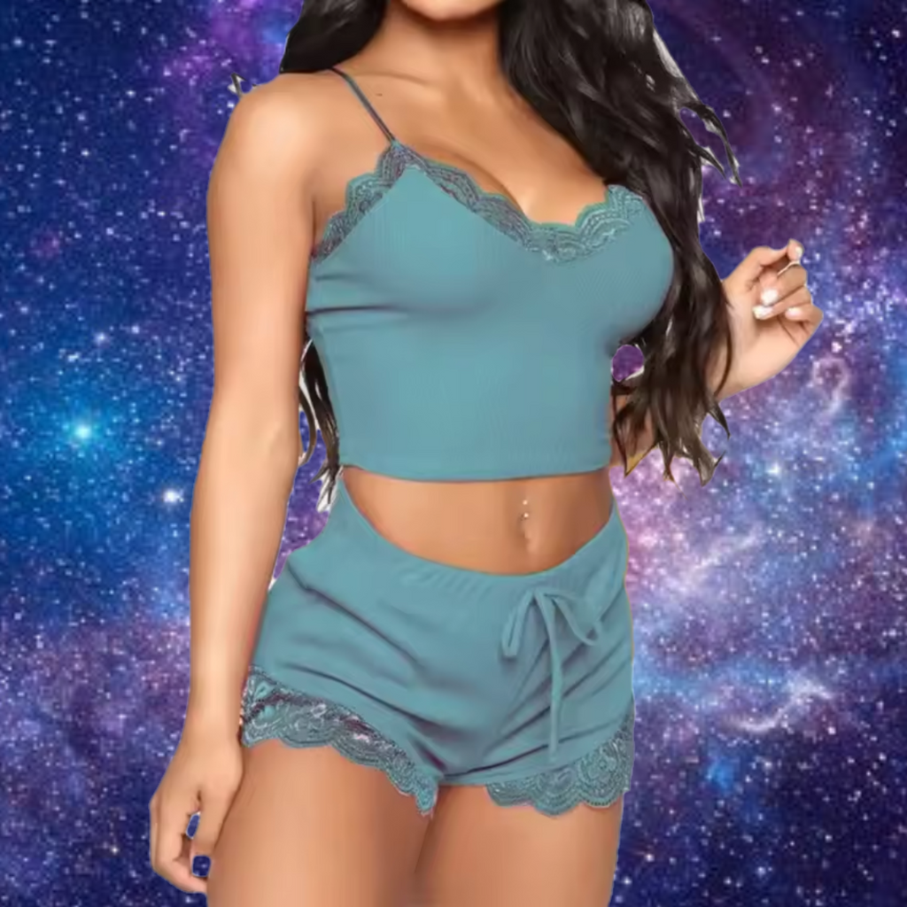 Never Stop Woman's Lace PJ's