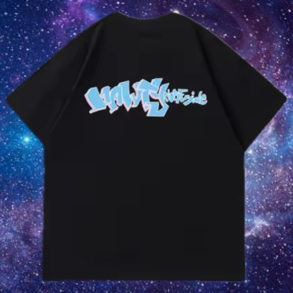 Black Nawty Norfside T-Shirt - ESSENTIALS LINE