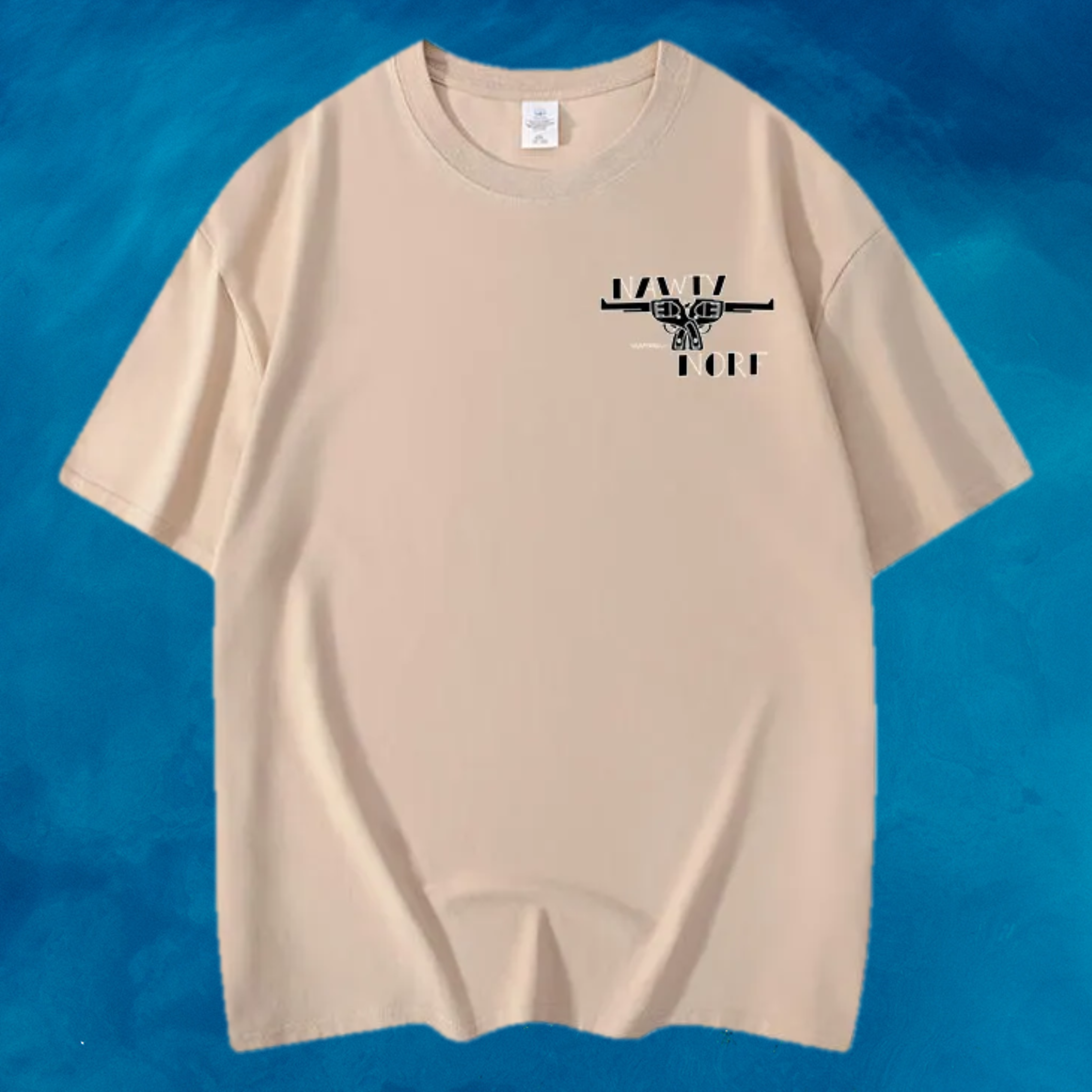 Tan Nawty Norfside T-Shirt - ESSENTIALS
