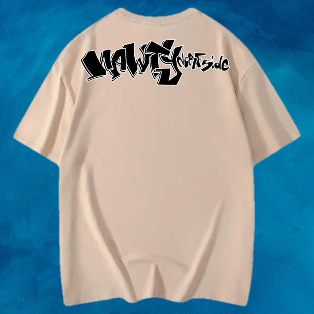 Tan Nawty Norfside T-Shirt - ESSENTIALS