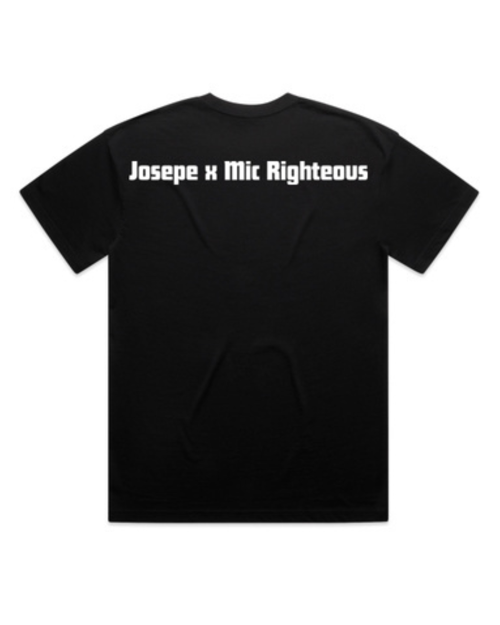 Josepe x Mic Righteous - Higher - Black T-Shirt
