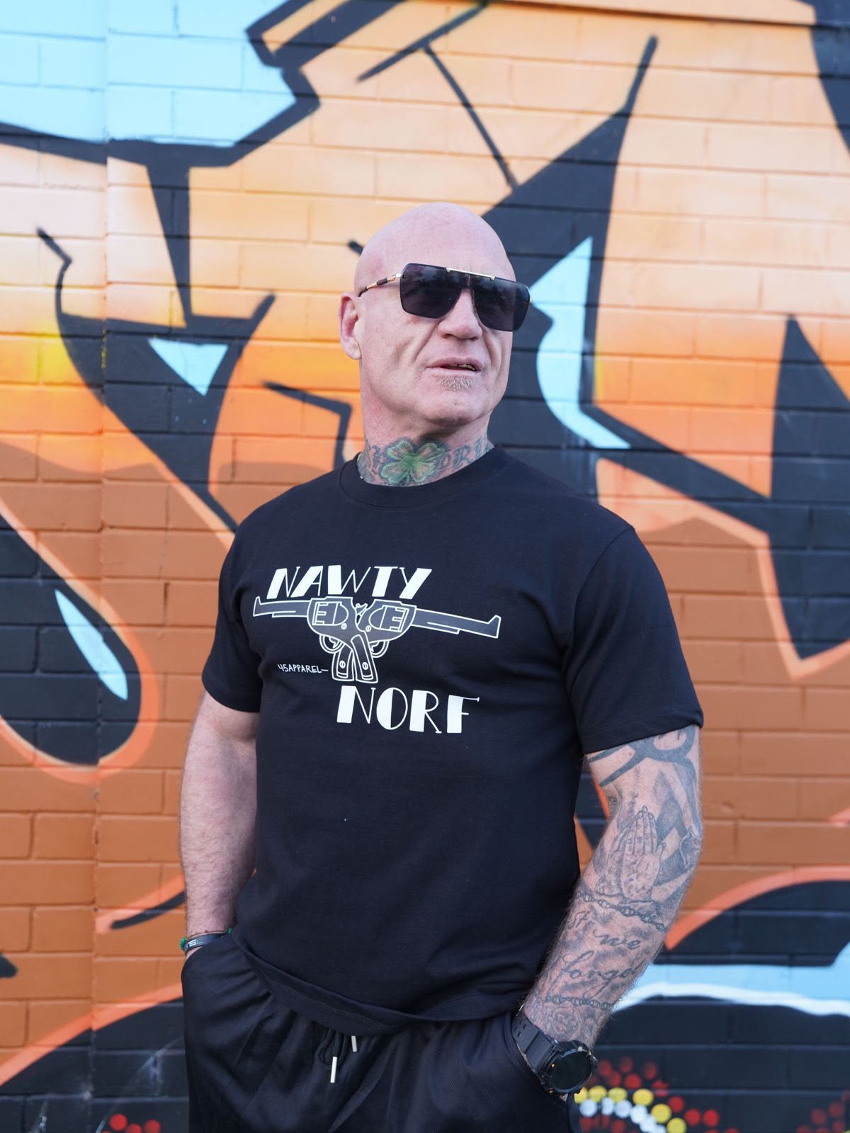 Black Nawty Norf Oversized T-Shirt - PREMIUM
