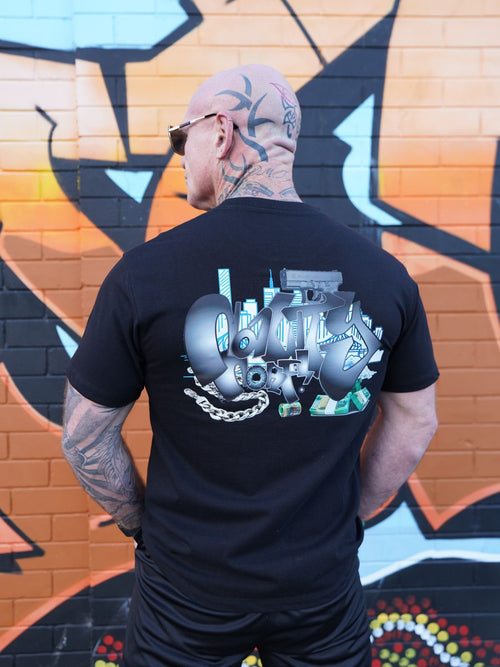 Black Nawty Norf Oversized T-Shirt - PREMIUM